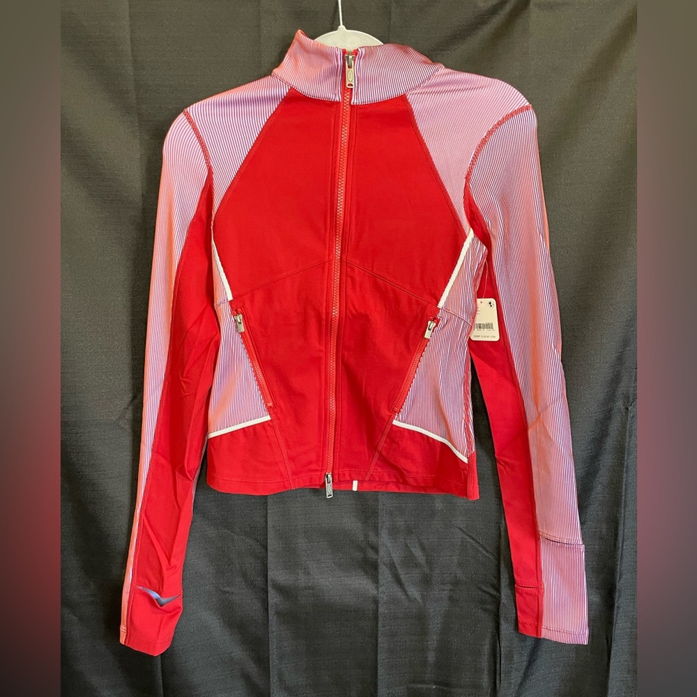 NWT Free People Movement Hardio Cardio Jacket - Red Grape - Size Small - Picture 3 of 16